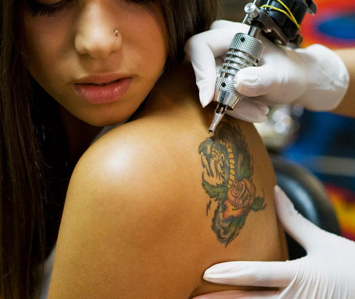 Выбор места нанесения татуировки